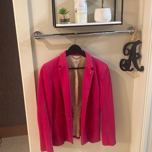 Massimo Dutti pink fuchsia blazer bought in Italy 🇮🇹